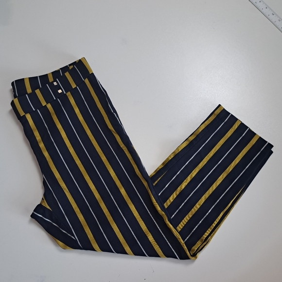Rafaella comfort Women's Striped Pants‎ Size 14 - Picture 3 of 10